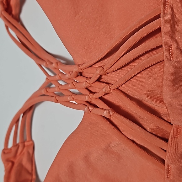 Pro Fit Seamless Pull Over Padded Sports Bra Size L #W-771 - Picture 4 of 9